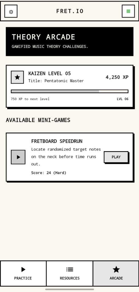 Fret.io Screenshot 1
